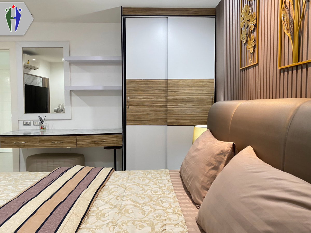 รูป ให้เช่า 1 ห้องนอนใกล้หาดจอมเทียน พัทยา - รูปที่ 9/11