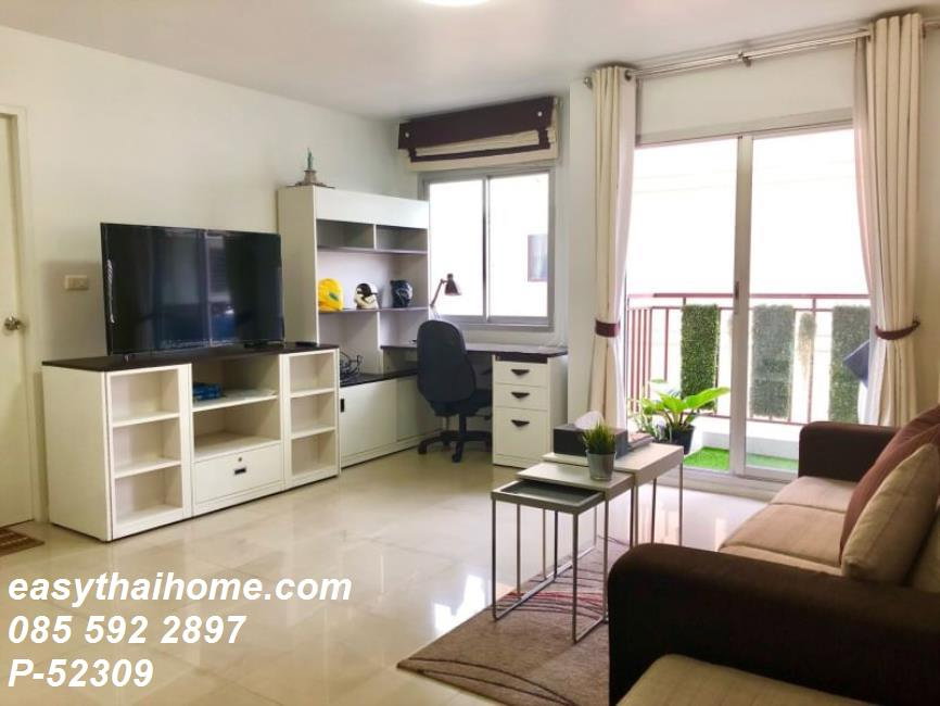 รูป P-52309 > คอนโดให้เช่า Condo One Siam 1 ห้องนอน ชั้น 5 วิวสวนพิพิธภัณฑ์จิมทอมสัน ใกล้ BTS สนามกีฬาแห่งชาติ Line: @easythaihome 085-592-2897 - รูปที่ 11/14