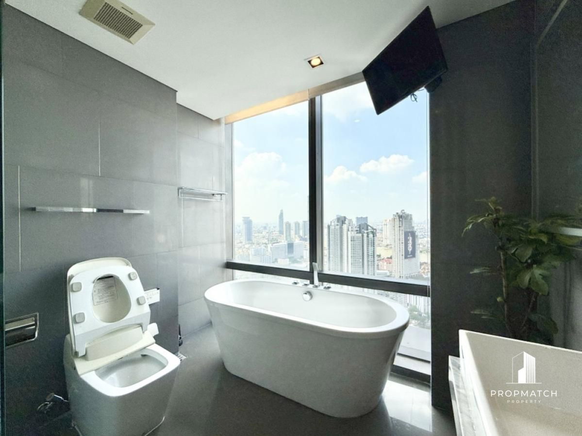 รูป PM031517 ✨Flash Deal ✨ The Bangkok Sathorn (1Bed 2Bath 120.5 SQM.) พร้อมอยู่ ! เพียง 120,000 บาทต่อเดือน Tel.0981315848 @propmatch - รูปที่ 23/23