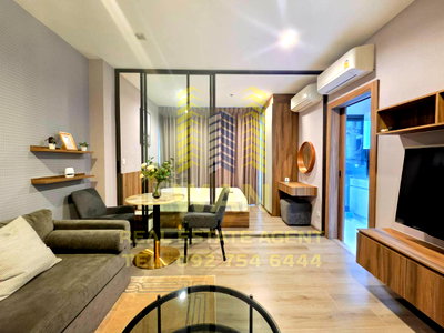 เช่าคอนโด เทสโก้โลตัส รัตนาธิเบศร์ : ให้เช่า The politan aqua ชั้น 39 ขนาด 31 ตร.ม. วิวแม่น้ำ ตกแต่งบิลอินสวย ครบพร้อมอยู่