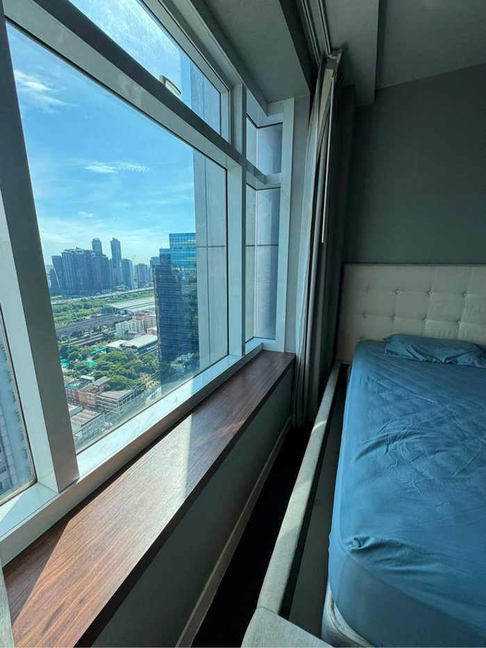 รูป S136 ให้เช่าคอนโด Circle Condominium (เซอร์เคิล คอนโดมิเนียม) 2 ห้องนอน ใกล้ MRT เพชรบุรี ตกแต่ง พร้อมเข้าอยู่ - รูปที่ 2/9
