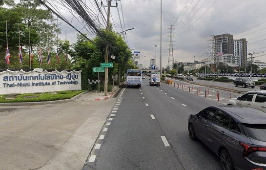 รูป ขายที่ดิน ถนนพัฒนาการ ใกล้มหาวิทยาลัยเกษมบัณฑิต - รูปที่ 3/4