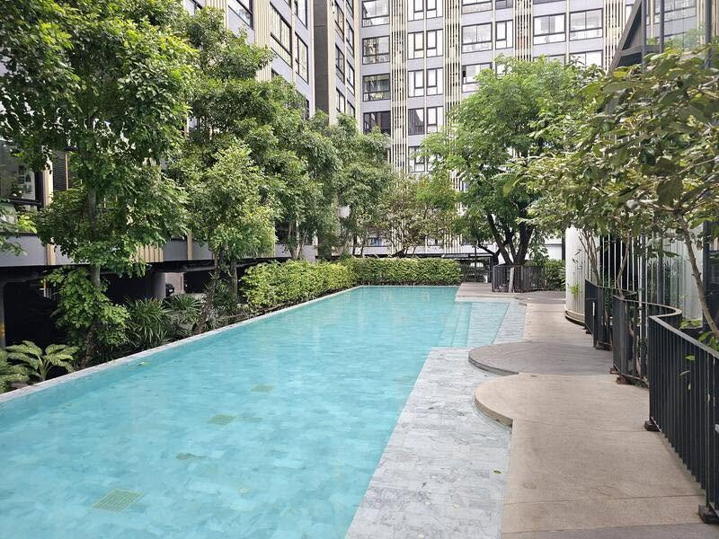 รูป [VR0360] 🔥 15,000/เดือน | IKON Sukhumvit 77 คอนโดสไตล์มินิมอล ตึก C ชั้นสูง ชั้น 8 ขนาด 28.5 ตร.ม. เฟอร์ฯ+เครื่องใช้ไฟฟ้าครบ  ใกล้ BTS อ่อนนุช! 🔥 - รูปที่ 9/13