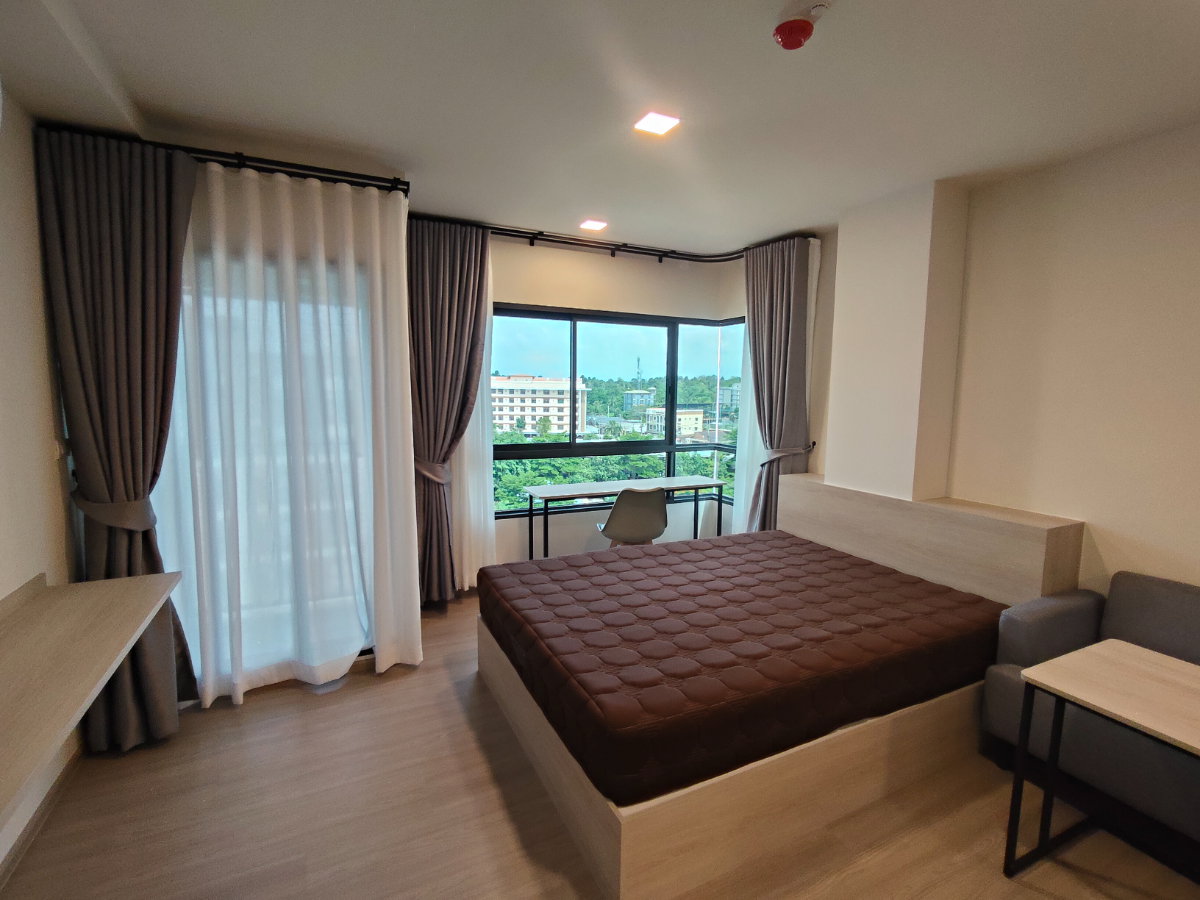 รูป K2002 ให้เช่าคอนโดใหม่ ดีคอนโด แคมปัส ขอนแก่น (D condo campus)  •ตึก B ชั้น 8 ขนาด 24.8ตรม.  - รูปที่ 16/23