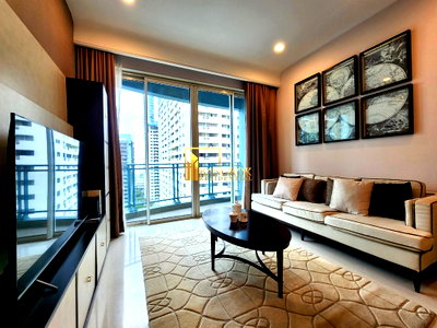 Condos for rent : Q Langsuan | Elegant 2 Bedroom Luxury Condo in Chidlom - BR10692CD
