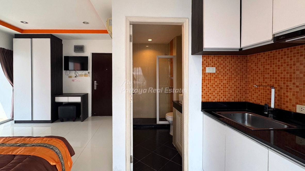 รูป 🛏️ Studio - 🛁 1 ห้องน้ำ - 🏙️ Pool View - 🌏 ชื่อชาวต่างชาติ - 🏢 New Nordic VIP 3 Pattaya - รหัส: VIP305 - รูปที่ 4/10