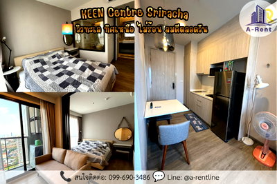 Condos for rent : SP68📍 (For Rent) KEEN Centre Sriracha  Tel: 064-242-6068,099-690-3486 