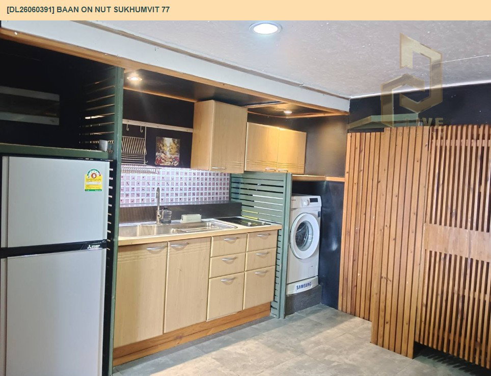 รูป DL26060391 ให้เช่าคอนโด บ้าน อ่อนนุช สุขุมวิท 77 (Baan On Nut Sukhumvit 77) ใกล้ - พร้อมเข้าอยู่ โทรด่วน 0638692663 LineID @952jdxxk - รูปที่ 3/6