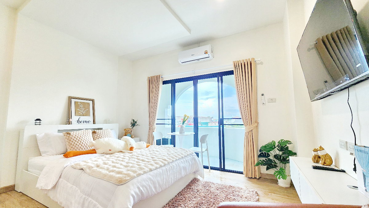 รูป คอนโดวิวดอยสุเทพ ใกล้สนามบิน ใกล้เซ็นทรัลแอร์พอร์ต รีโนเวทใหม่ เฟอร์ครบพร้อมอยู่ เพียง 1.39 ล้าน @Sereno Airport - รูปที่ 11/12