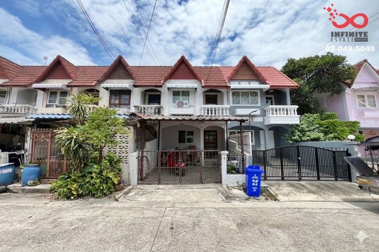 2-bed townhouse for sale, 120 sqm, 16 sq wah, Thamsathit Villa 1