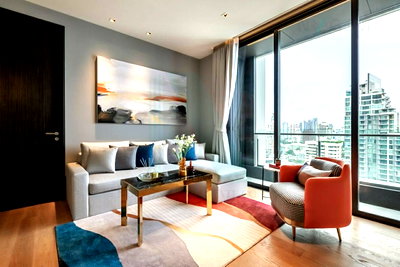 Condos for rent : For Rent Condo BEATNIQ SUKHUMVIT 32 Building 1, Floor 20,1 bed room, Room size 55.00 sqm