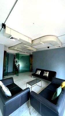 เช่าโฮมออฟฟิศ เอสพลานาด รัชดาภิเษก : 🏢HF085 | ให้เช่า โฮมออฟฟิศ 4 ชั้น B Square by Sansiri ซ.สหการประมูล รีโนเวทใหม่ บ้านเลขที่มงคล! 🧧