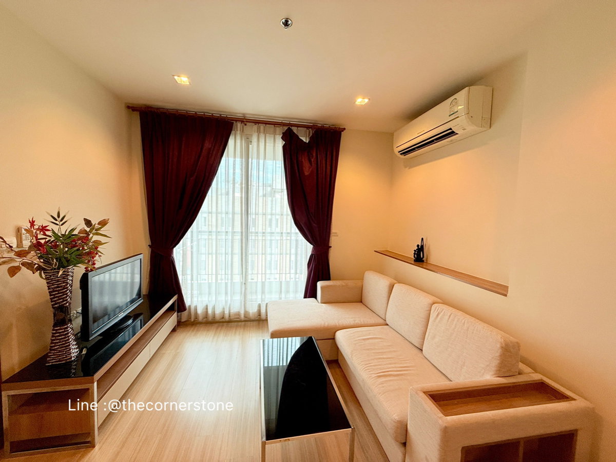 picture Ready to move in💎"𝐑𝐡𝐲𝐭𝐡𝐦 𝐑𝐚𝐭𝐜𝐡𝐚𝐝𝐚-𝐇𝐮𝐚𝐢𝐤𝐡𝐰𝐚𝐧𝐠"💎 1 Bed 1 Bath 46 Sq.m. Near : MRT-Huaikhwang - 3/12
