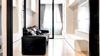 Condos for rent : For Rent Condo NICHE MONO MEGA SPACE BANGNA Building 1, Floor 37,1 bed room, Room size 35 sqm
