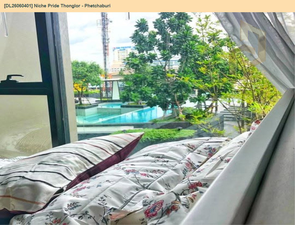 รูป DL26060401 ให้เช่าคอนโด นิช ไพรด์ ทองหล่อ - เพชรบุรี (Niche Pride Thonglor - Phetchaburi) ใกล้ MRT เพชรบุรี พร้อมเข้าอยู่ โทรด่วน 0653619502 LineID @952jdxxk - รูปที่ 6/9
