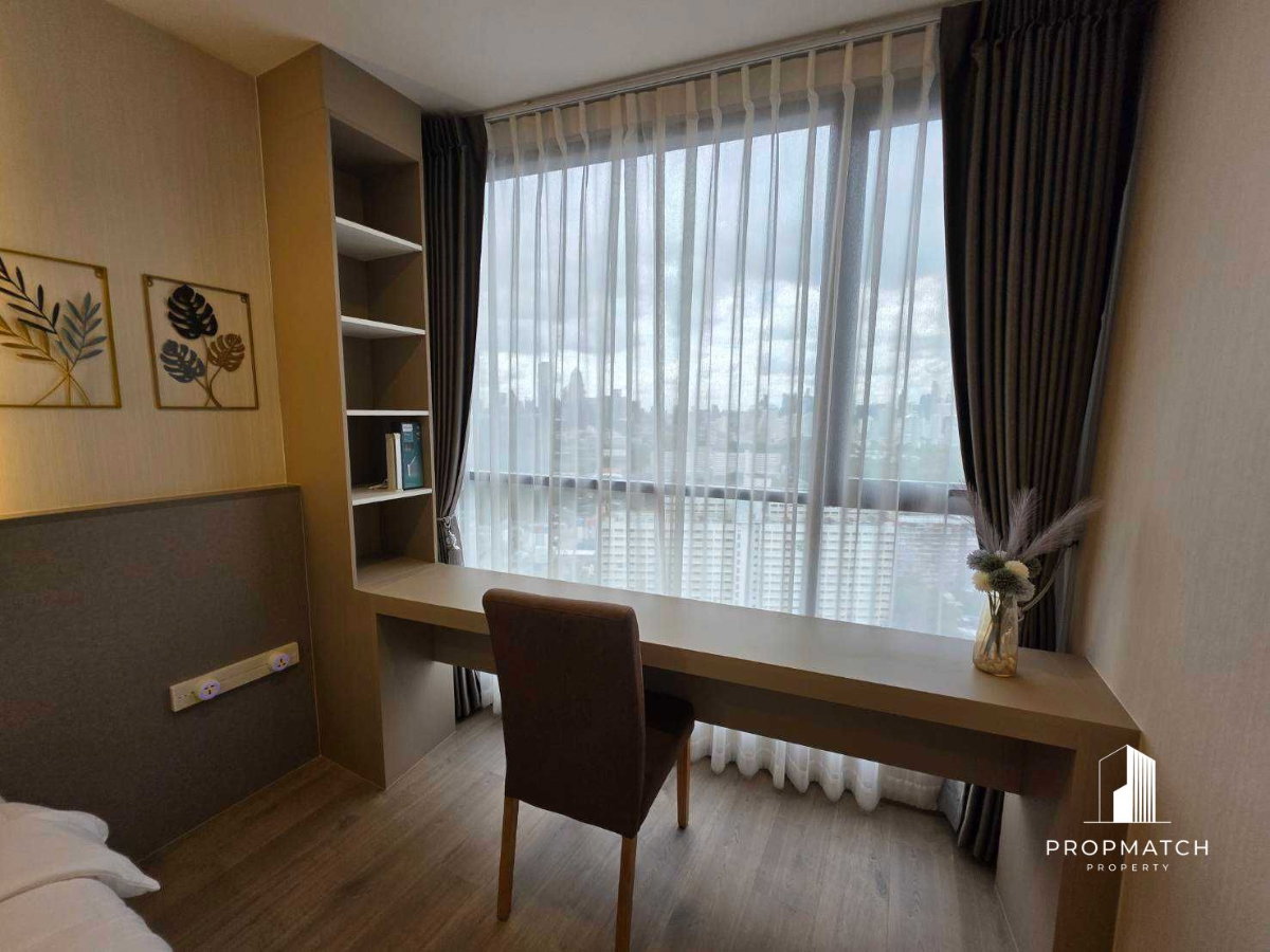 รูป PM034233 ✨Flash Deal ✨ THE CROWN Residences Rama 4 (1Bed 1Bath 44 SQM.) พร้อมอยู่ ! เพียง 43,000 บาทต่อเดือน Tel.0981315848 @propmatch - รูปที่ 5/7
