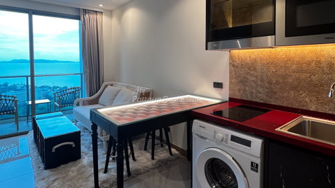 🛏️ 1 Bed - 🛁 1 Bath - 🏙️ Sea View - 🌏 FOREIGN name - 🏢 The Riviera Ocean Drive Jomtien - Ref: ROD41