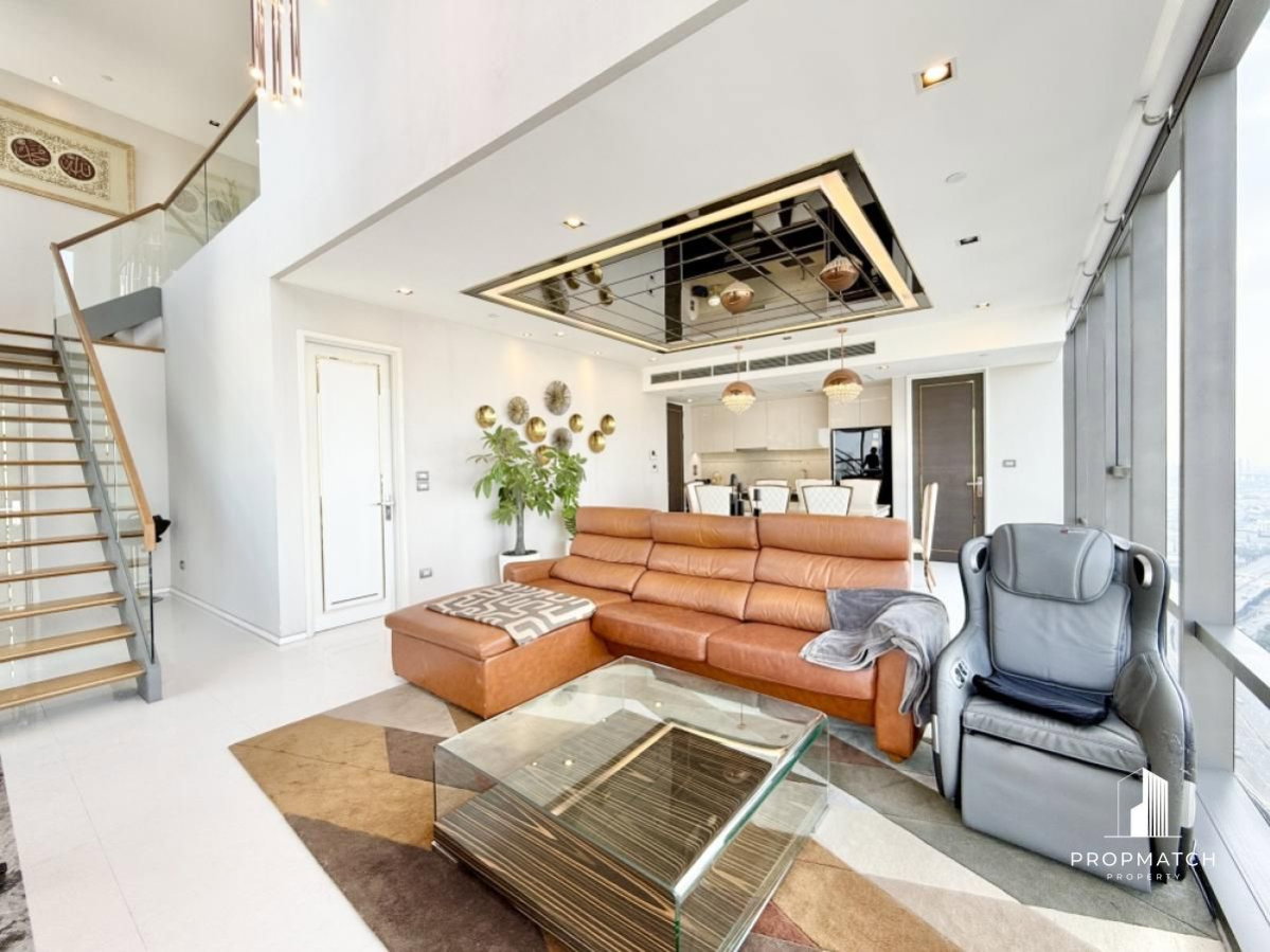 รูป PM031517 ✨Flash Deal ✨ The Bangkok Sathorn (1Bed 2Bath 120.5 SQM.) พร้อมอยู่ ! เพียง 120,000 บาทต่อเดือน Tel.0981315848 @propmatch - รูปที่ 4/23