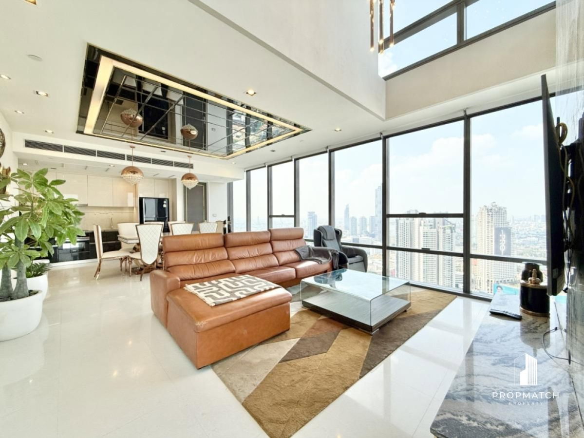 รูป PM031517 ✨Flash Deal ✨ The Bangkok Sathorn (1Bed 2Bath 120.5 SQM.) พร้อมอยู่ ! เพียง 120,000 บาทต่อเดือน Tel.0981315848 @propmatch - รูปที่ 5/23