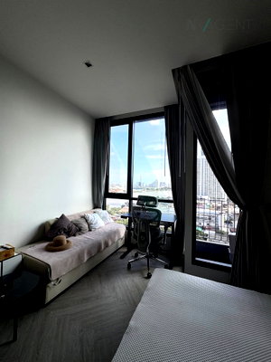 Condos for rent : For Rent Condo CHAPTER CHAROENNAKHORN-RIVERSIDE Building 1, Floor 12,Studio, Room size 26 sqm