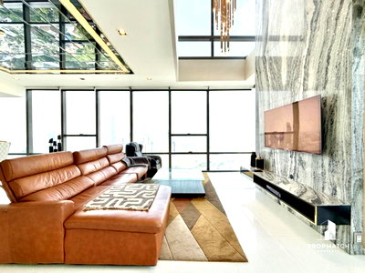 คอนโดให้เช่า : PM031517 ✨Flash Deal ✨ The Bangkok Sathorn (1Bed 2Bath 120.5 SQM.) พร้อมอยู่ ! เพียง 120,000 บาทต่อเดือน Tel.0981315848 @propmatch