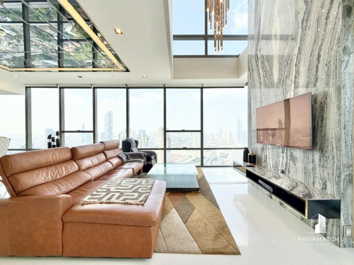 รูป PM031517 ✨Flash Deal ✨ The Bangkok Sathorn (1Bed 2Bath 120.5 SQM.) พร้อมอยู่ ! เพียง 120,000 บาทต่อเดือน Tel.0981315848 @propmatch - รูปที่ 1/23