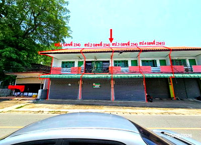 อาคารพาณิชย์ 86.1 ตร.วา ท่าวังผา น่าน 7M