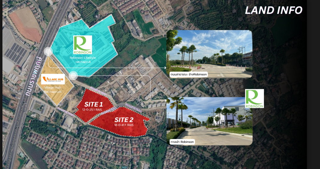 picture LAND FOR SALE Robinson Lifestyle Ratchapruek - 1/2