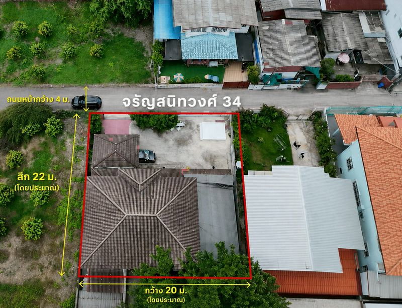 รูป ✨✨✨(ขาย)บ้านเดี่ยว 🚗 6 ที่จอดรถ📍จรัญสนิทวงศ์ 34 ✅เข้าซอย เพียง 500 ม. - รูปที่ 1/22