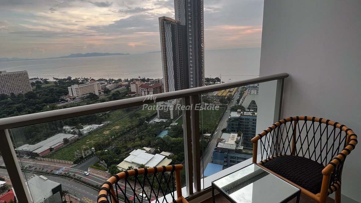 รูป 🛏️ 1 ห้องนอน - 🛁 1 ห้องน้ำ - 🏙️ Sea View - 🌏 ชื่อชาวต่างชาติ - 🏢 The Riviera Ocean Drive Jomtien - รหัส: ROD41 - รูปที่ 2/7