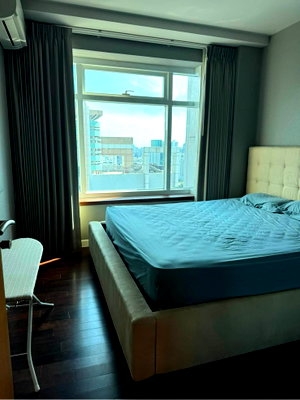 Condos for rent : S136 Condo for rent: Circle Condominium, 2 bedrooms, near MRT Phetchaburi, fully furnished and ready to move in.