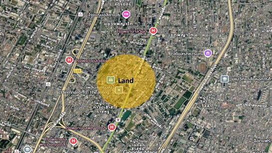รูป ขายที่ดินพร้อมสิ่งปลูกสร้าง ติดถนนพหลโยธิน ใกล้ BTS อารีย์ เพียง 1 นาที - รูปที่ 4/4