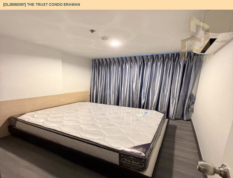 รูป DL26060397 ให้เช่าคอนโด เดอะ ทรัสต์ คอนโด เอราวัณ (The Trust Condo Erawan) ใกล้ BTS ช้างเอราวัณ พร้อมเข้าอยู่ โทรด่วน 0653619502 LineID @952jdxxk - รูปที่ 3/9