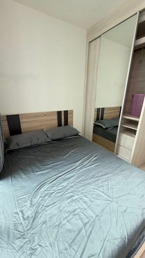 ห้องสวย 2Bed ตกแต่งสวย ราคาพิเศษ ให้เช่า Nobel Revolve รัชดา  เครื่องใช้ไฟฟ้าครบ พร้อมเข้าอยู่