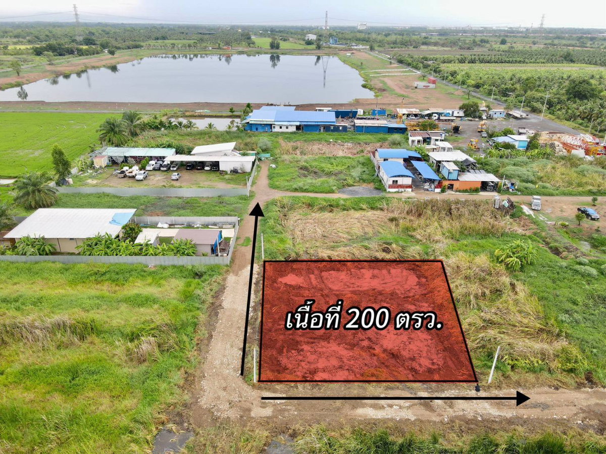 รูป 📢 ขายที่ดินแปลงเล็ก เหมาะทำบ้านพัก ซ.พนารัตน์คลอง 9 อ.หนองเสือ จ.ปทุมธานี - รูปที่ 4/8