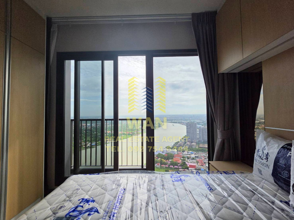 รูป ให้เช่า The politan aqua ชั้น 55 ขนาด 30 ตร.ม. วิวแม่น้ำ ตกแต่งบิลอินสวย ห้องใหม่ยังไม่เคยให้เช่า - รูปที่ 6/18