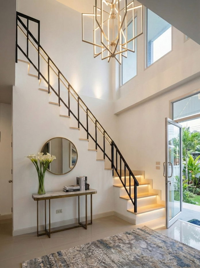 รูป ขายบ้านเดี่ยวหรู 2 ชั้น บ้านศรีย้อย ต้นธง - ลำพูน บ้านใหม่สไตล์โมเดิร์น ของแถมจัดเต็ม ถูกมาก ใกล้ตัวเมืองลำพูน เชื่อมต่อเชียงใหม่ - รูปที่ 6/14