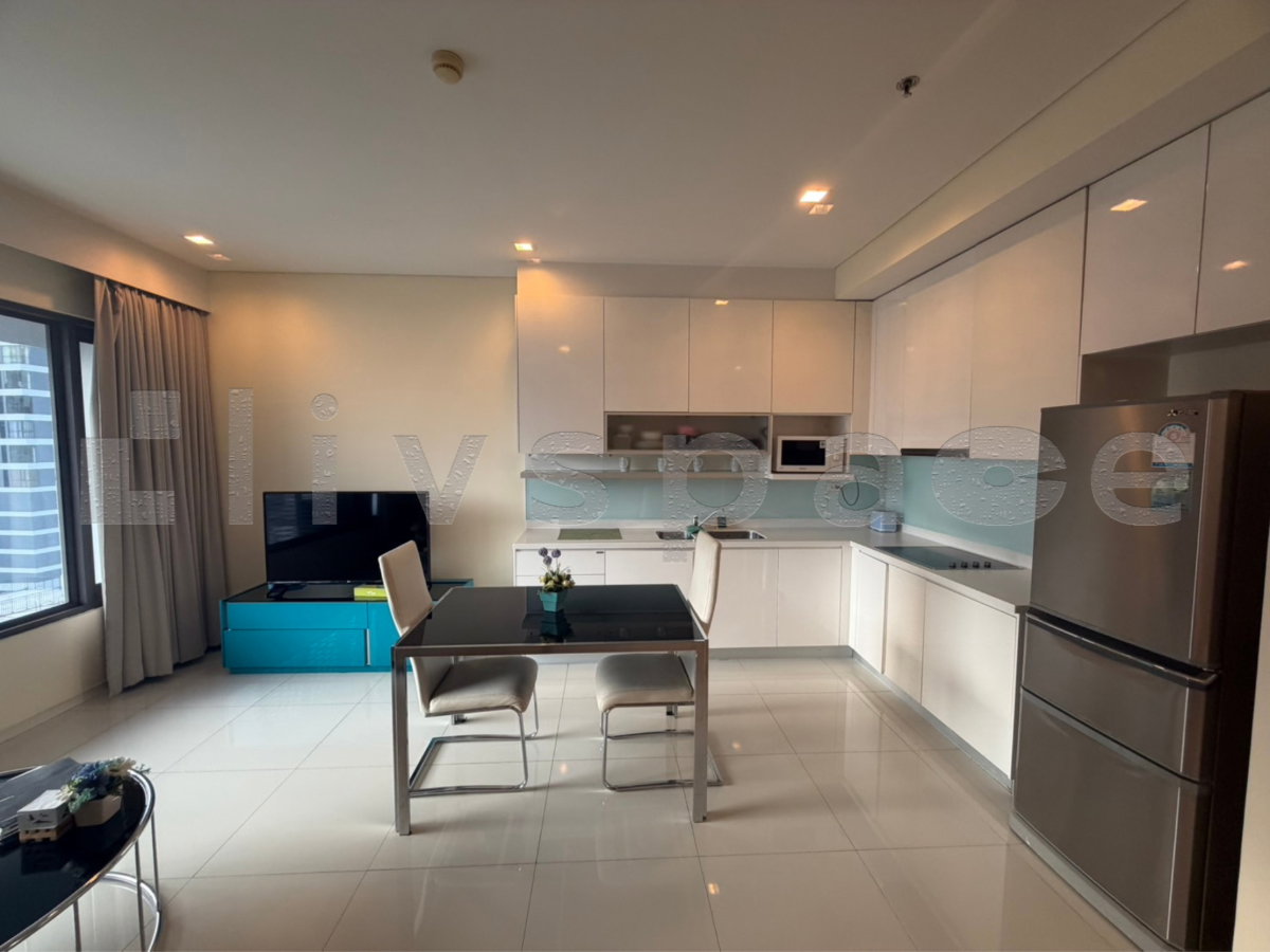 รูป ▚ LK123ツ ให้เช่า: Amanta Lumpini 1BR 64ตร.ม. ห้องไซส์ใหญ่ ราคาดีที่สุดในตึก! เฟอร์ครบ ใจกลาง CBD  - รูปที่ 3/8