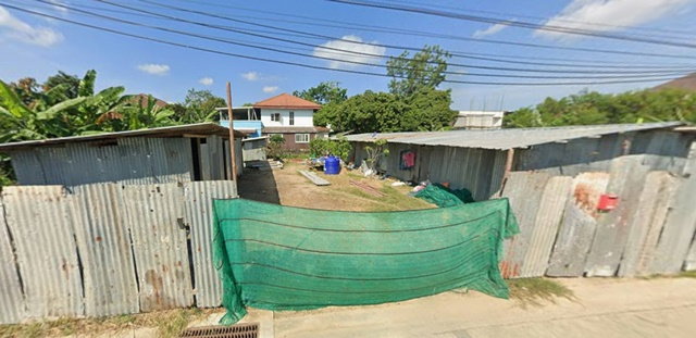 รูป ที่ดินเปล่าถมแล้ว บ้านพักคนงาน ใกล้สี่แยกทศกัณฑ์ 700 ม.ขนาด 165 ตร.ว.ทำเลดี บางแวก89-95 พื้นที่รวม 660 ตร.ม. และร้านสะดวกซื้อ - รูปที่ 1/8