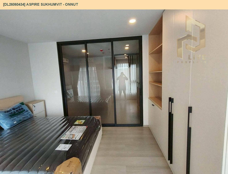 รูป DL26060434 ให้เช่าคอนโด แอสปาย สุขุมวิท - อ่อนนุช (Aspire Sukhumvit - Onnut) ใกล้ BTS อ่อนนุช พร้อมเข้าอยู่ โทรด่วน 0614453194 LineID @952jdxxk - รูปที่ 9/13