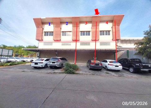 อาคารพาณิชย์ 51.9 ตร.วา สันทราย เชียงใหม่ 5.6M