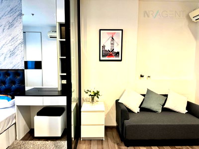 Condos for rent : For Rent Condo THE BASE PARK WEST SUKHUMVIT 77 Building 1, Floor 16,1 bed room, Room size 27.00 sqm