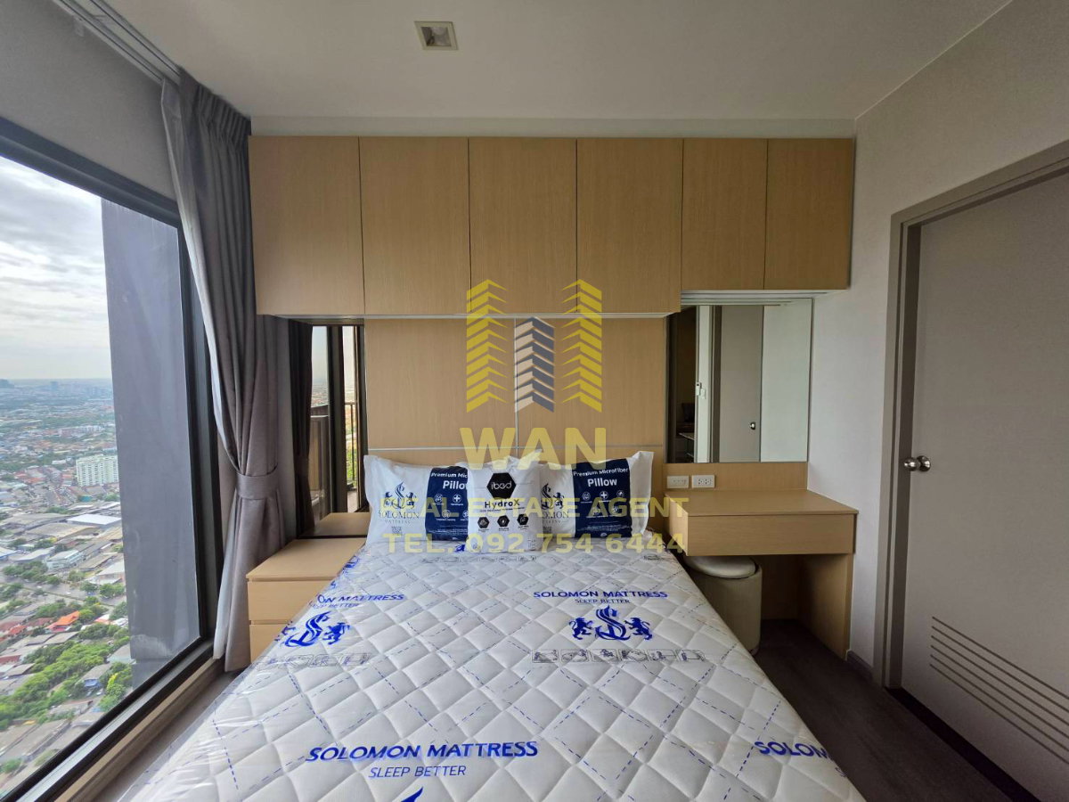 รูป ให้เช่า The politan aqua ชั้น 55 ขนาด 30 ตร.ม. วิวแม่น้ำ ตกแต่งบิลอินสวย ห้องใหม่ยังไม่เคยให้เช่า - รูปที่ 5/18