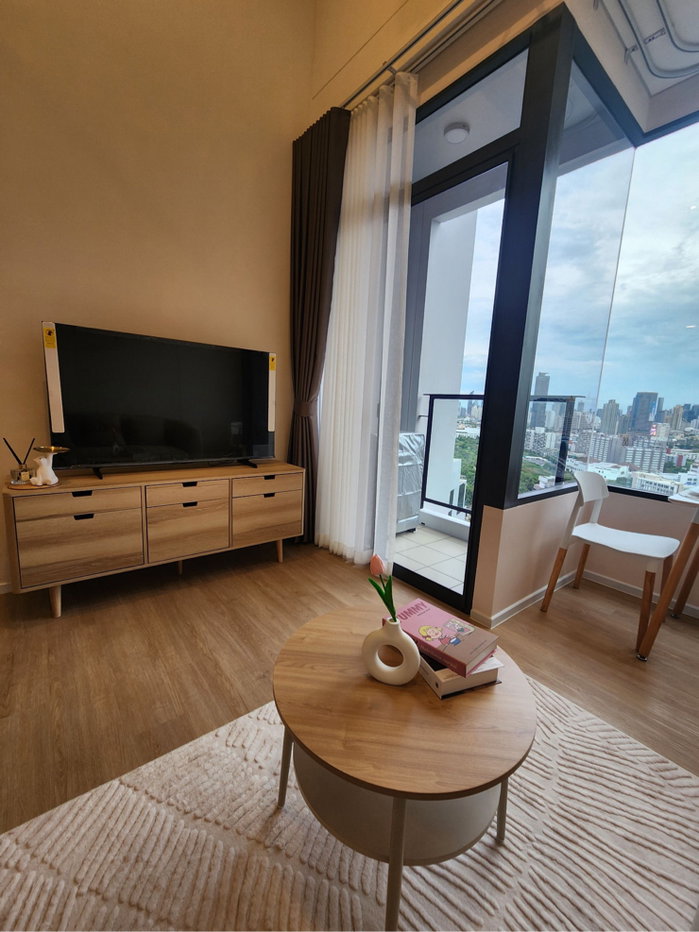 รูป 🌈ให้เช่าห้องใหม่ แกะกล่อง 🌈 Landmark@Mrta Station Rama9  Duplex 1 bed 🎀 25,500/month  - รูปที่ 8/18