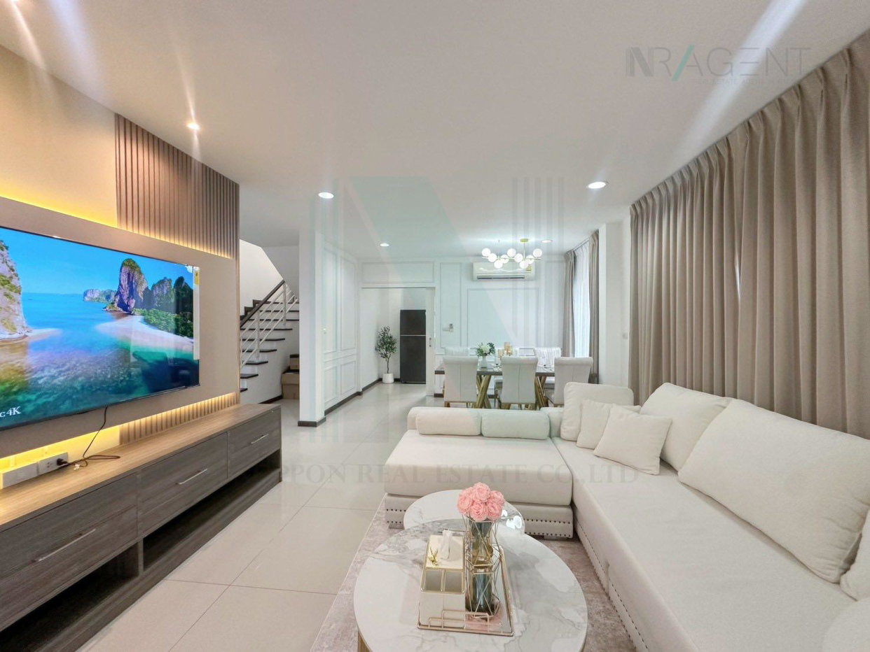 รูป ขายบ้านเดี่ยว โครงการ ซื่อตรง โคซี่ ทาวน์โฮม บางบัวทอง - 340 2 ชั้น 4 ห้องนอน 3 ห้องน้ำ - รูปที่ 1/8