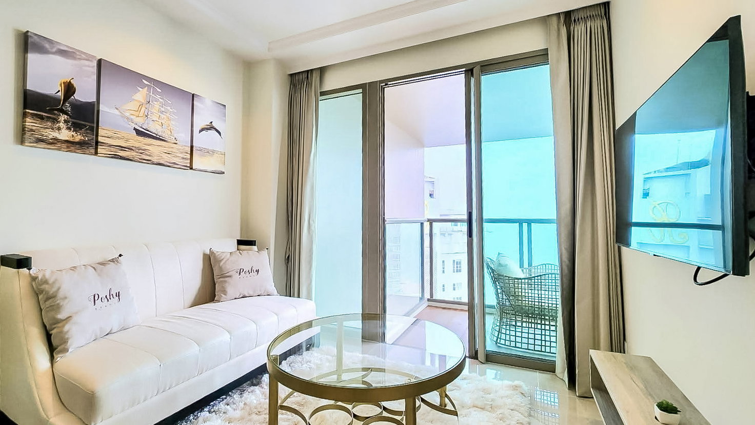 รูป The Riviera Monaco 1 Bedroom Condo for Rent Sea View Jomtien - รูปที่ 2/12