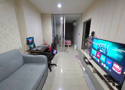 💮For Rent Condo Niche id Sukhumvit 113 BTS Samrong Fully Furnished rental fee 8500-