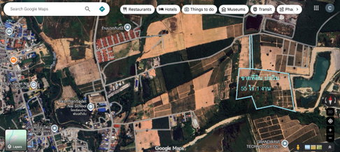 land for sale Bowin Sriracha 55 Rai