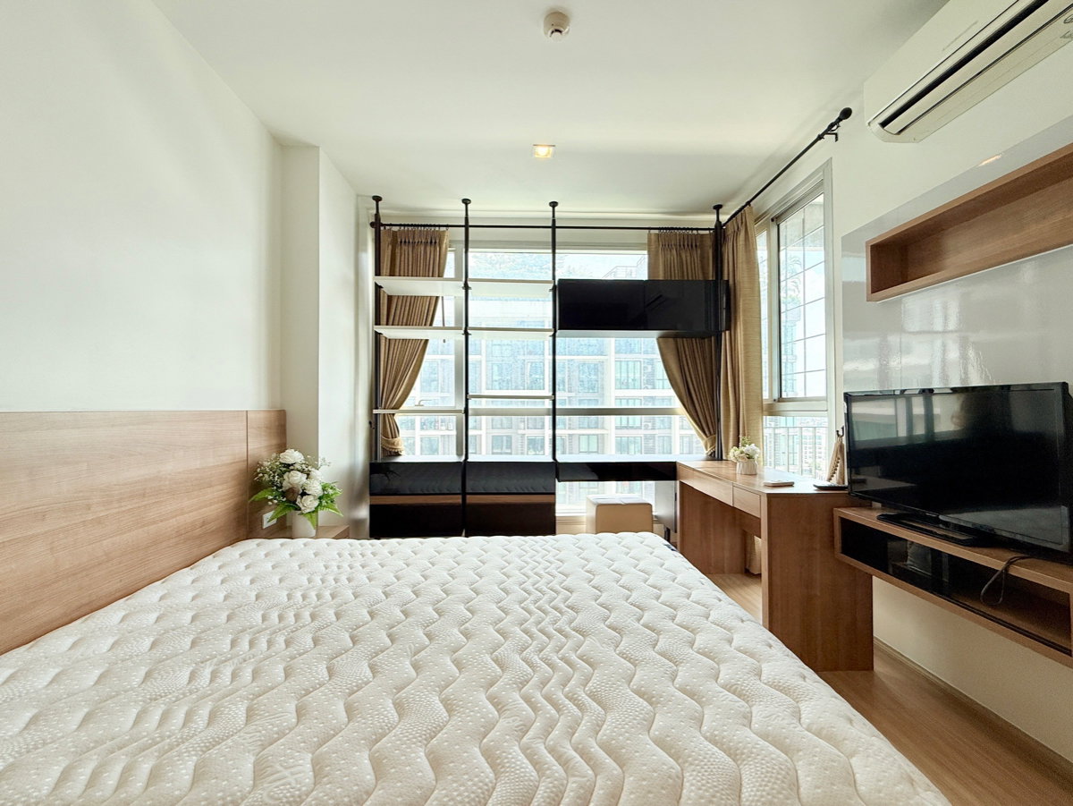 picture For Rent❗️𝐑𝐡𝐲𝐭𝐡𝐦 𝐑𝐚𝐭𝐜𝐡𝐚𝐝𝐚 - 𝐇𝐮𝐚𝐢𝐤𝐡𝐰𝐚𝐧𝐠  1 Bedroom 46 Sq.m. Near MRT-Huaikhwang  - 6/16