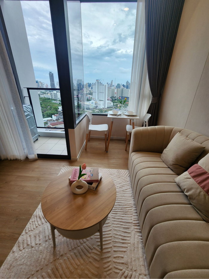รูป 🌈ให้เช่าห้องใหม่ แกะกล่อง 🌈 Landmark@Mrta Station Rama9  Duplex 1 bed 🎀 25,500/month  - รูปที่ 3/18